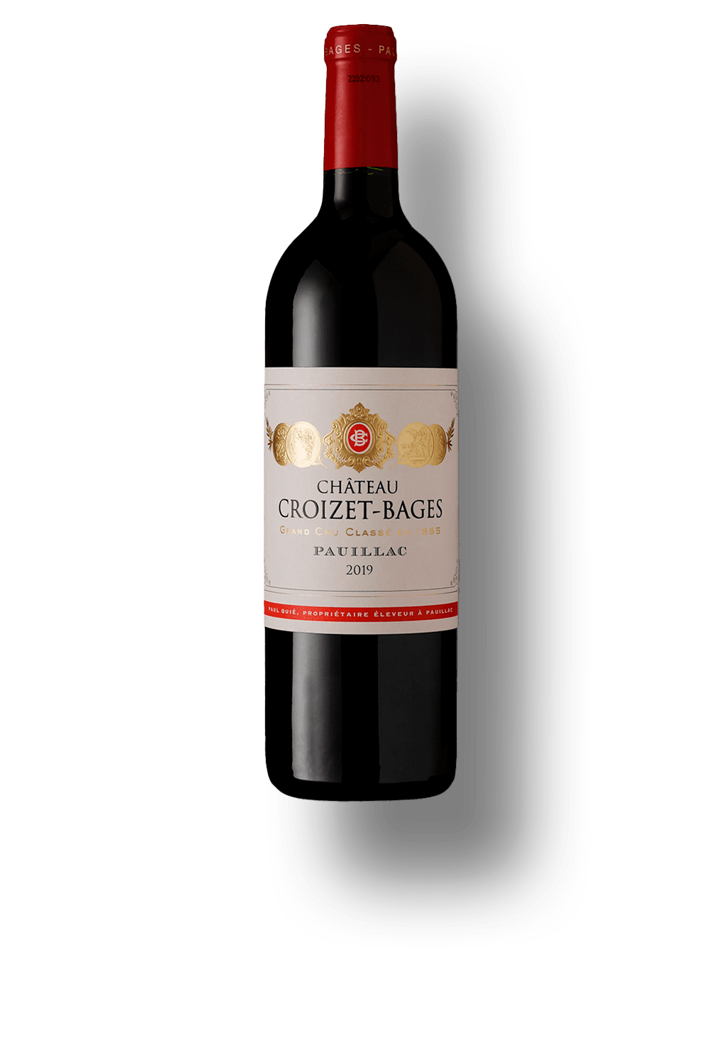 Vinho Château Haut-bages Liberal Tinto Seco França Cabernet Sauvignon, Merlot 2019 750ml